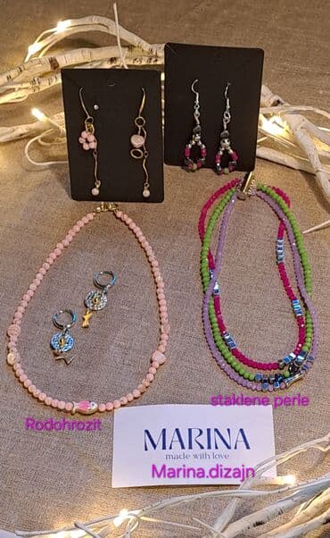 pandora privezak zaba: Handmade, Set: Ogrlica, Materijal: Perlice — 4