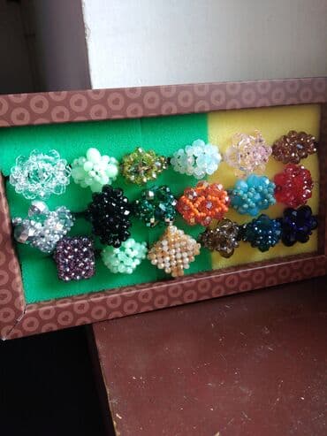 nakit od hiruskog celika novi sad: Ženski prsten, Handmade, Materijal: Kristal, Cirkon — 1