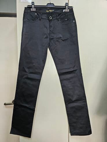 pantalone s: L (EU 40), Normalan struk, Ravne nogavice — 1