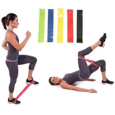 max stop traka: Set od pet elastičnih traka za jogu, fitnes I aerobik. Sigurne i — 2