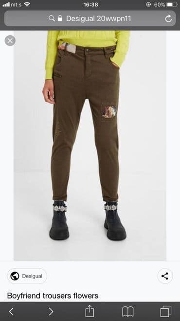 desigual haljine nova kolekcija: Original Desigual moderne farmerke sa vezenim zakrpama i drugim — 5