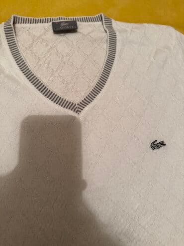 set za manikir i pedikir lidl: Lacoste, M (EU 38), L (EU 40), Pamuk, bоја - Bela — 2