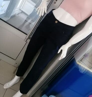 Pantalone: L (EU 40), Visok struk, Ravne nogavice — 8