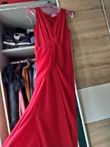 Haljine: S (EU 36), bоја - Crvena, Večernji, maturski, Na bretele — 1