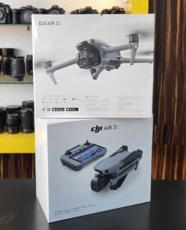 Dronovi: DJI Air 3S dron u originalnom pakovanju, spreman za upotrebu. Ovaj — 1