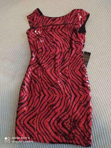 Haljine: Guess XS (EU 34), bоја - Bordo, Večernji, maturski, Top (bez rukava) — 2