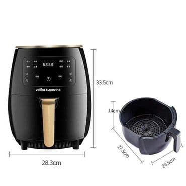 Elektronika: ✅Cena: 5999 din 💢Silver Crest – Friteza na vruć vazduh 4.5L💢 ✅Pržite — 2