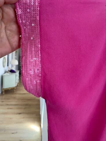 ženski satovi calvin klein: 2XL (EU 44), Pamuk, Jednobojni, bоја - Roze — 4