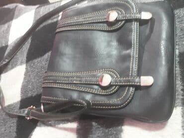platnene torbe preko ramena: Torba za rame, Materijal: Koža — 6