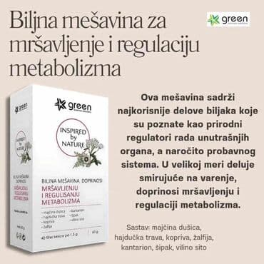bio balance caj za mrsavljenje cena: Green biljna mešavina doprinosi mršavljenju i regulaciji metabolizma — 1
