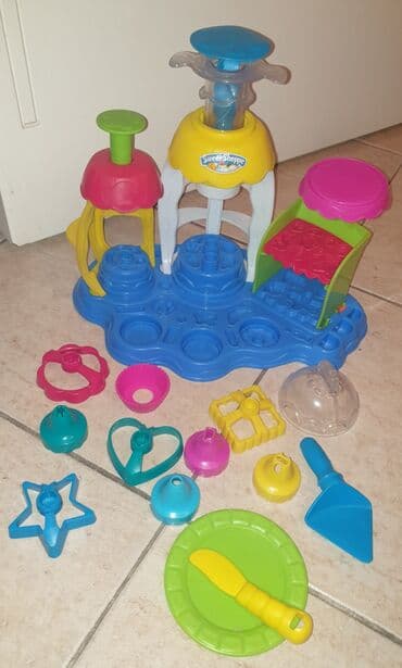 zuti autobus igracka: Play doh sweet shoppe velika edukativna igracka koja razvija mastu kod — 6
