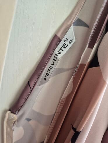 haljine s: 3XL (EU 46), bоја - Bež, Koktel, klub, Kratkih rukava — 3