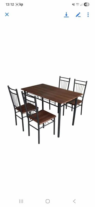 ikea sto i stolice za decu: 07. Trpezarijski set Roze 22.600 din. Set uključuje: 1 Sto 4 Stolice — 1