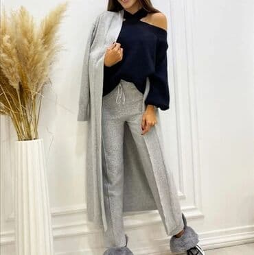 heklane bluze od konca mustre: M (EU 38), bоја - Roze — 3