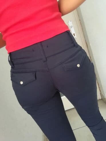 pocepane pantalone: S (EU 36), Normalan struk — 5