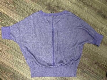 bluza od tila: Guess, L (EU 40), bоја - Lila — 5