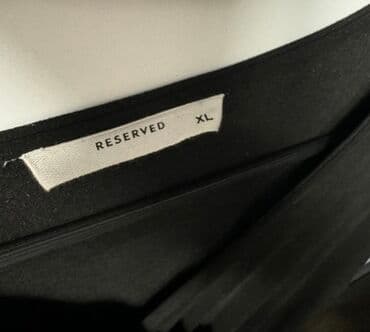 reserved haljine za devojcice: Reserved XL (EU 42), bоја - Crna, Večernji, maturski, Dugih rukava — 3