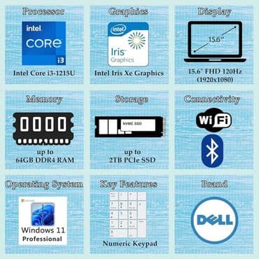 Laptop i Netbook računari: Intel Core i3, 64 GB OZU, 15.6 " — 3