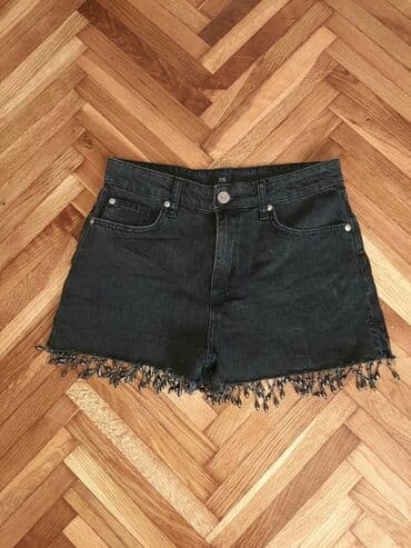pantalone s: S (EU 36), Teksas, bоја - Crna — 4