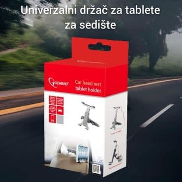 parking senzori i rikverc kamera 2u1: TA-CHHR-02 Gembird Univerzalni Auto drzac za tablete za sediste — 1