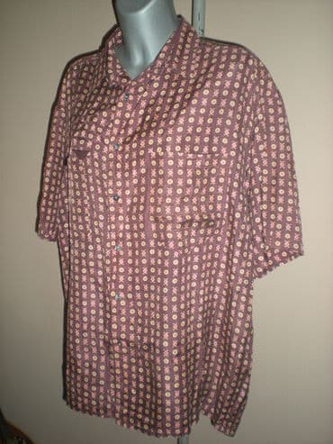 bluza s: C&A, XL (EU 42), Svila, bоја - Braon — 1