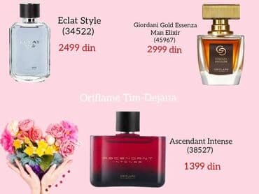 eclat parfem za muskarce: Unisex parfem, Oriflame, Original — 8