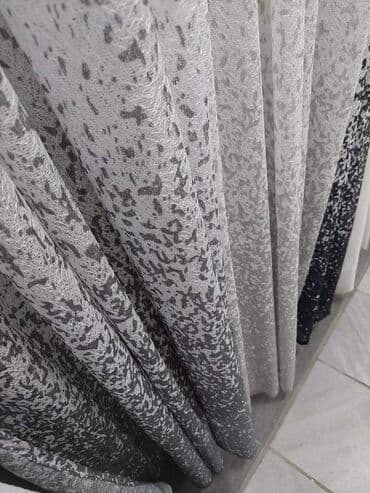 etisoni na metar: Light filtering curtains, color - Grey — 8
