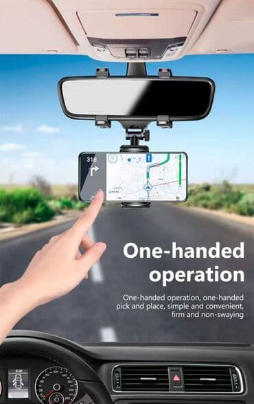 auto kamera 3 u 1: Nov držač za mobilni telefon u kolima. Montira se na okvir unutrašnjeg — 9