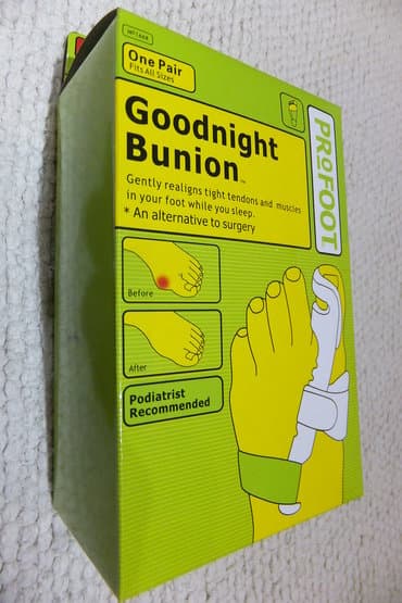 najbolji gel za vene: Relax nogu -ŽULJEVI-tokom spavanja -Goodnight Bunion Овај — 1