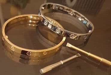 cartier naocare srbija: Čvrsta narukvica, Cartier, Materijal: Srebro — 2