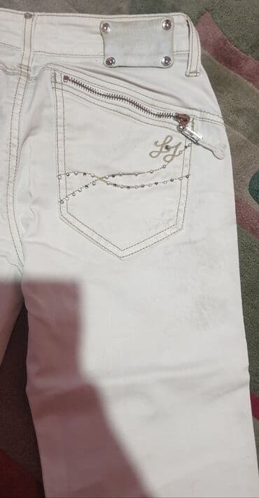 liu jo ranac: LIU JO - LIU jeans bele farmerke broj 26, ali pre za oko 12 godina — 4