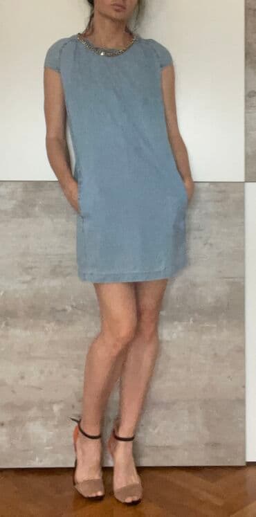 p s haljine nova kolekcija: Elisabetta Franchi S (EU 36), M (EU 38), bоја - Tamnoplava, Top (bez rukava) — 4