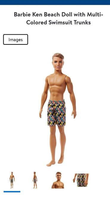 jednodelni skafanderi za decu: Ken Mattel original beach boy — 3