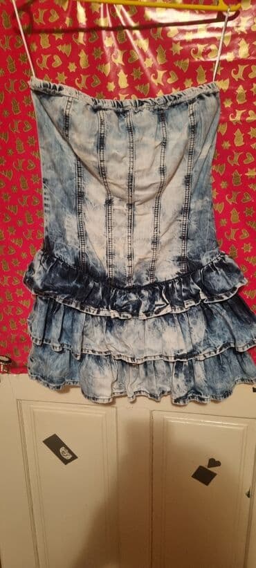 Haljine: Dolce & Gabbana XS (EU 34), bоја - Svetloplava, Koktel, klub, Top (bez rukava) — 7