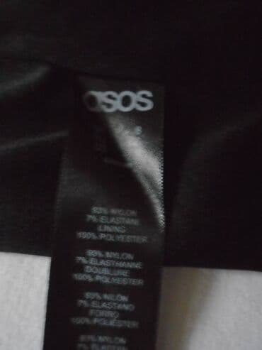 asos svecani kombinezoni: Asos S (EU 36), bоја - Crna, Večernji, maturski, Dugih rukava — 5