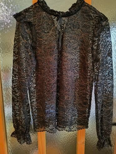 heklanje bluza: New Yorker, S (EU 36), Poliester, bоја - Crna — 1