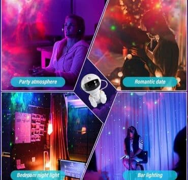 Home & Garden: Projector, color - White, New — 6