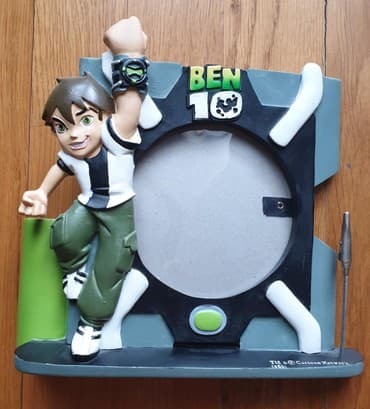 deciji tablet azbuka: Ben 10 original CARTOON NETWORK deciji ram za slike, sa strane je — 1