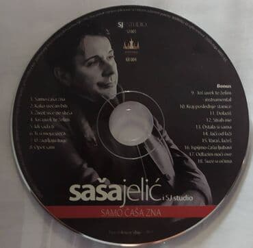 auto elektronika subotica: Prodajem CD Saše Jelića i SJ studio, album “Samo čaša zna”, plus 9 — 6