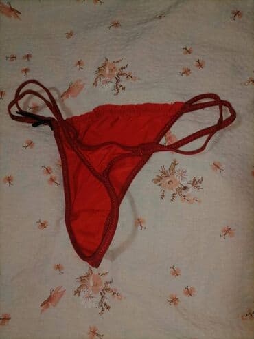 calvin klein donji ves zenski: Crveni komplet donji veš, M/L veličina, novo — 5