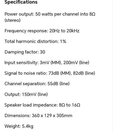 Elektronika: Pojačalo Technics SU X320. U odličnom radnom i vizuelnom stanju. 2 AUX — 2