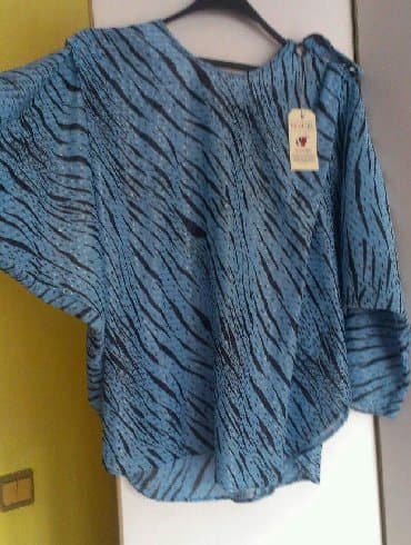 asos svecani kombinezoni: Leopard, krokodil, zebra, bоја - Svetloplava — 3