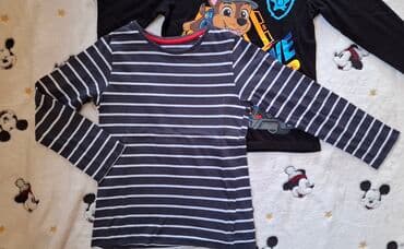 paket odece m: Paket: Majice, Pantalone, Duksevi, Za dečake, uzrast: 7-8 godina — 7