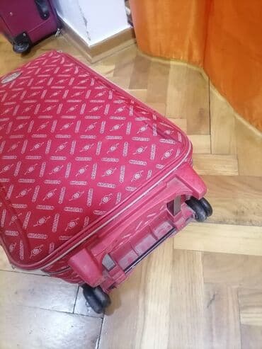 katanac za kofer: Srednji kofer, bоја - Roze — 8
