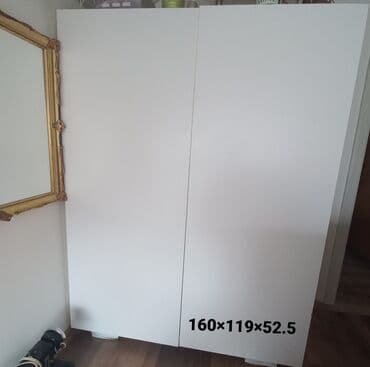deciji ormari za devojcice: Dvokrilni ormar bele boje, dimenzija 160x119x52.5 cm. Idealan je za — 1