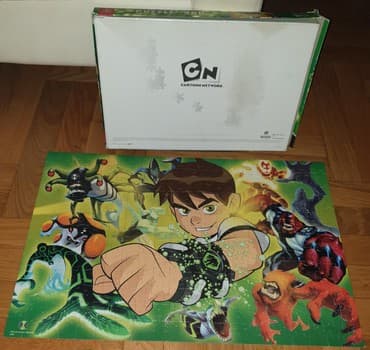 igračke za dečake od 3 godine: Ben 10 - cartoon network. puzzle - puzle - pazl kako ko voli. 260 — 3