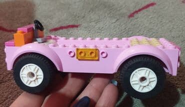 pink kombinezon: ﻿Lego friends auto kamion Ema ice cream truck, kamion, ne kompletan — 6