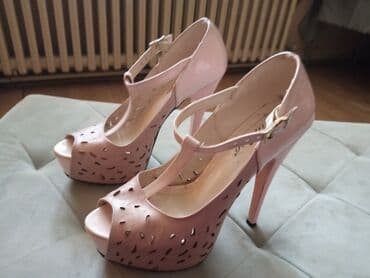 pink kombinezon: Sandale, 37 — 1