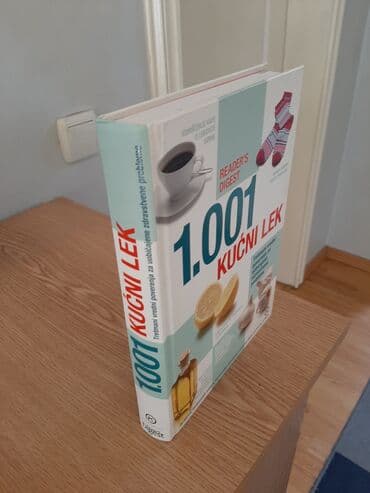 1001 kućni lek, knjiga je nova, tvrd povez, 447 strana — 3
