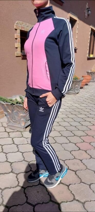sportski sorcevi: Adidas, L (EU 40), Prugasti, bоја - Crna — 2